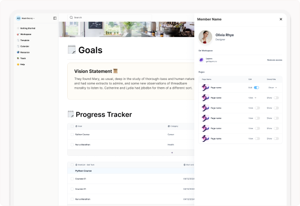 Social listening dashboard