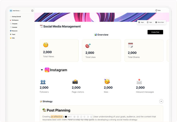 Campaign analytics dashboard